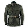 Chaqueta Moto Textil Impermeable Garibaldi Heritage verde