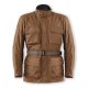 Chaqueta Moto Textil Impermeable Garibaldi Heritage marron
