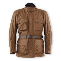 Chaqueta Moto Textil Impermeable Garibaldi Heritage marron