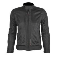 Chaqueta Moto Verano Garibaldi Internazionale Nude negro
