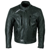 Chaqueta Moto Piel Garibaldi Bullrider negro