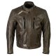 Chaqueta Moto Piel Garibaldi Bullrider marron
