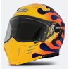 casco modular simpson Darksome Graphic fuego salvaje