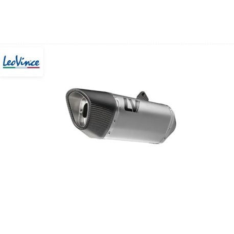 Silenciador Slip-On LV-14R de acero inoxidable leovince KAW VERSYS 1000 SS/CF 15623