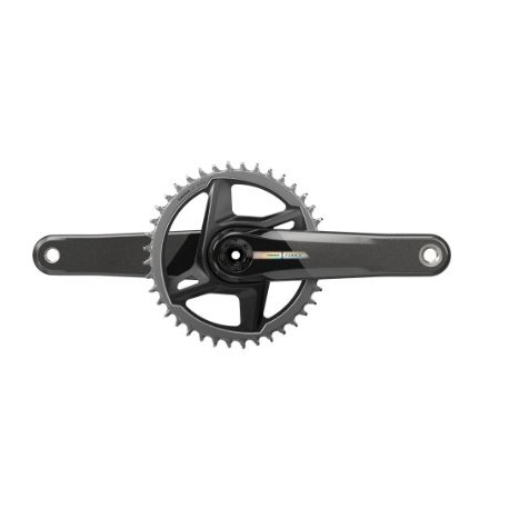 Bielas sram force 1x axs dub 175 dm 40t detalle rainbow (d2)