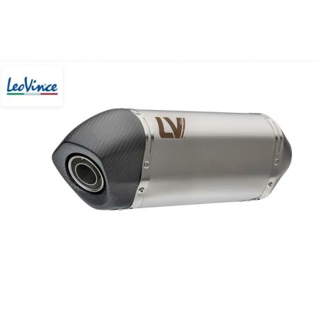 Silenciador Slip-On de Acero Inoxidable LV-14 homologado leovince APRILIA TUAREG 660 SS/CF 15626