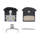 Pastillas shimano BP-J04C-MF METAL CON ALETA