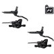 Juego frenos delantero y trasero shimano BR-MT200