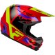 Casco infantil FLY RACING Kinetic Scrap rojo-violeta 47-48cm