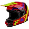 Casco infantil FLY RACING Kinetic Scrap rojo-violeta 51-52cm