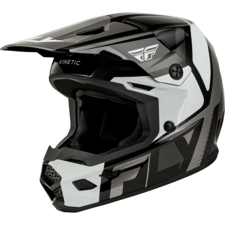 Casco infantil FLY RACING Kinetic Scrap negro 47-48cm