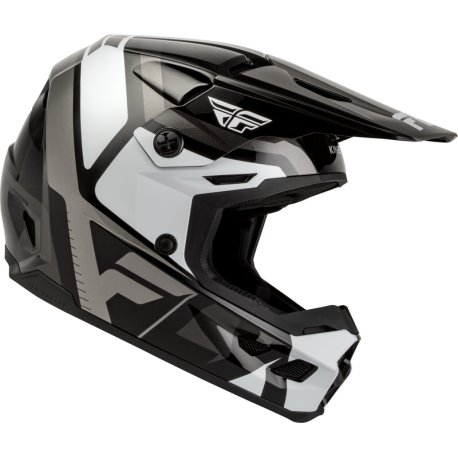 Casco infantil FLY RACING Kinetic Scrap negro 49-50cm