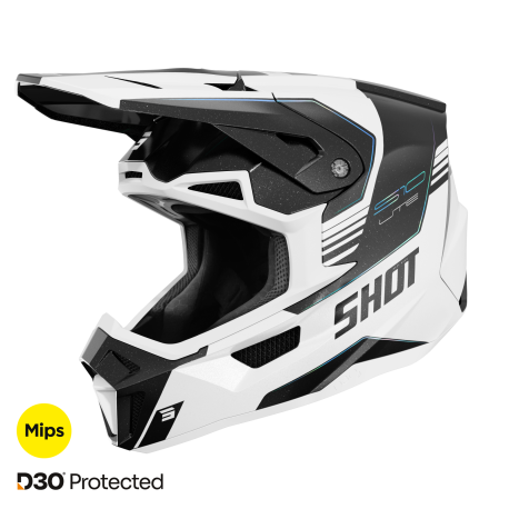 casco shot lite S10 holographic pearly