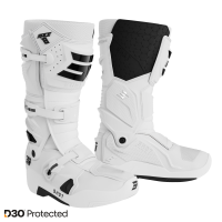 botas shot race 8 white