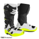 botas shot race 8 black white neon yelow