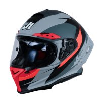 Casco integral JUST1 J-GPR F ARROW RED FLUO BLACK MATT 22.06