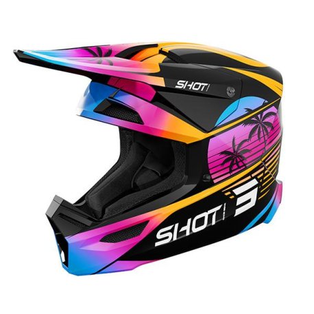 casco shot furious miami orange