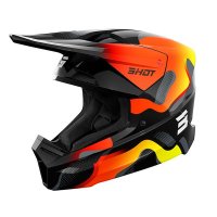 casco shot furious zebra neon yelow