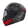 casco integral stormer RACE RED METAL MATT
