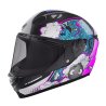 casco stormer strike kit boom blue pink pearly 51-52cm