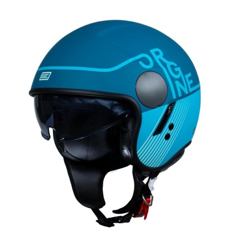 casco jet origine sierra snatch blue matt