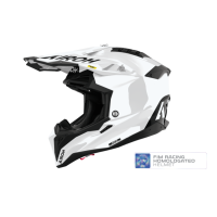 casco airoh aviator 3 evo white gloss