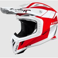 casco airoh aviator ace 2 iron red gloss
