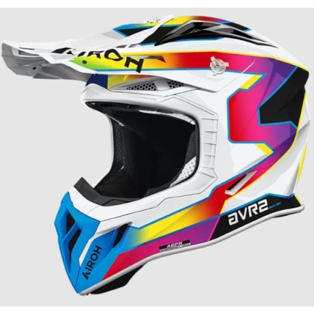 casco airoh aviator ace 2 sunrise gloss