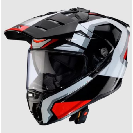 casco caberg TANAMI SCRAM BLACK/RED/WHITE