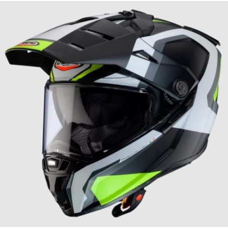 casco trail caberg TANAMI SCRAM MATT BLACK/GREY/YELLOW FLUO