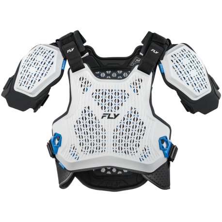 Peto FLY RACING Blueprint RCH-2 blanco 2027