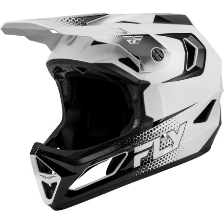 casco mtb/bmx FLY RACING Rayce Sonar negro-blanco