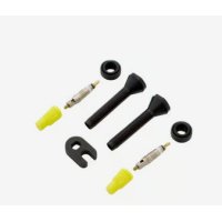 valvulas presta aluminio x-sauce negro 40mm