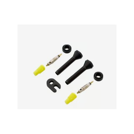 valvulas presta aluminio x-sauce negro 40mm