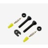 valvulas presta aluminio x-sauce negro 40mm