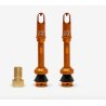valvulas presta aluminio x-sauce naranja 40mm