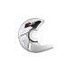 Protector de disco universal RACETECH blanco
