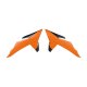 Aletas de radiador RACETECH naranja