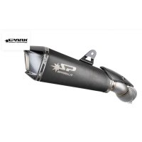 Silenciador Slip-On KONIX EVO spark ECE KAWASAKI Z900 BK GKA0907DOM