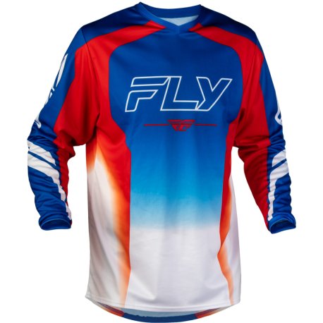 Camiseta FLY RACING F-16 Raze - rojo/blanco/azul