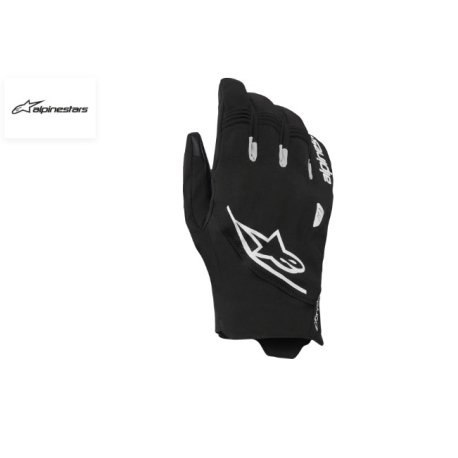 guantes alpinestars Faster V3 Plasma Drystar negro-blanco