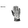 guantes john doe skeletor leather black-white