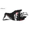Guantes alpinestars sp-3 black-white-red fluor