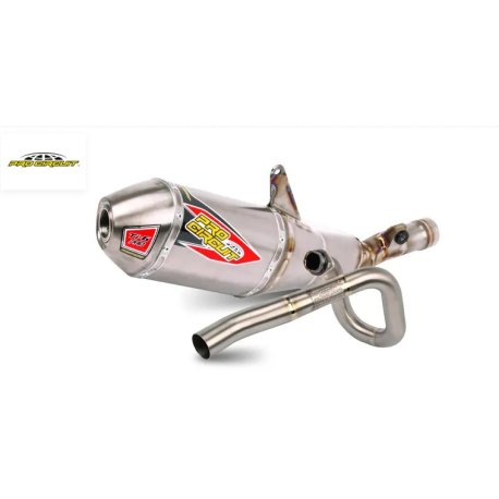 SISTEMA DE ESCAPE COMPLETO DE TITANIO PRO-CIRCUIT TI-6 PRO BC CRF450R 2021-2026 0312545BC