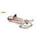YZ450F 2026-2027 sistema de escape procircuit t-6 bc acero inoxidable titanio 0132645H