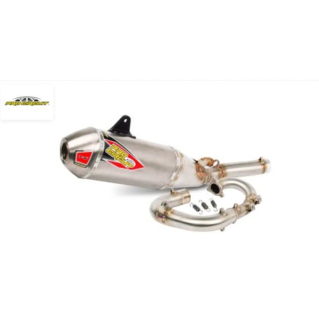YZ450F 2026-2027 sistema de escape procircuit t-6 bc acero inoxidable titanio 0132645H