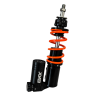 AMORTIGUADOR DELANTERO EVOK IRON SHOCK PARA VESPA PK XL, PX, HP - NARANJA