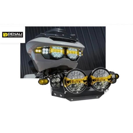 kit de faro D14 DESTROYER FULL DECK 24+ ROAD GLIDE KM-ST-LT-24