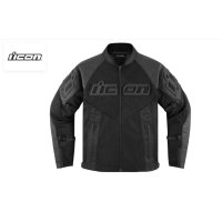 chaqueta cuero icon mesh af
