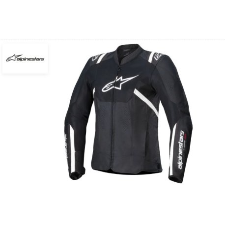 Chaqueta alpinestars Stella T-SPS Air v2 negro-blanco